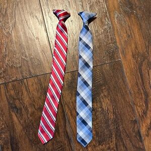 2 Clip On Ties for Boys